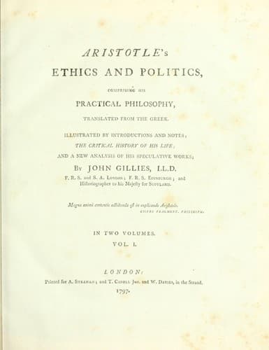 Politics — Aristotle