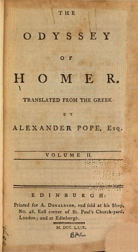 The Odyssey — Homer