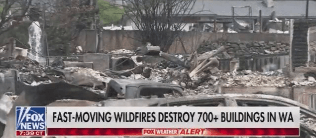 Arrest Made in Washington State Wildfires