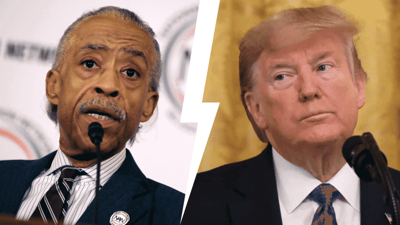 Al Sharpton Slams Trump for ‘Mocking’ the National Anthem With ‘Fake Conducting’