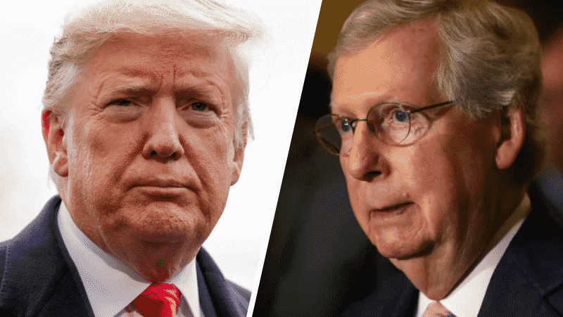McConnell Breaks With Trump, Backs Barr’s Remarks on Trump’s Tweeting About the DOJ