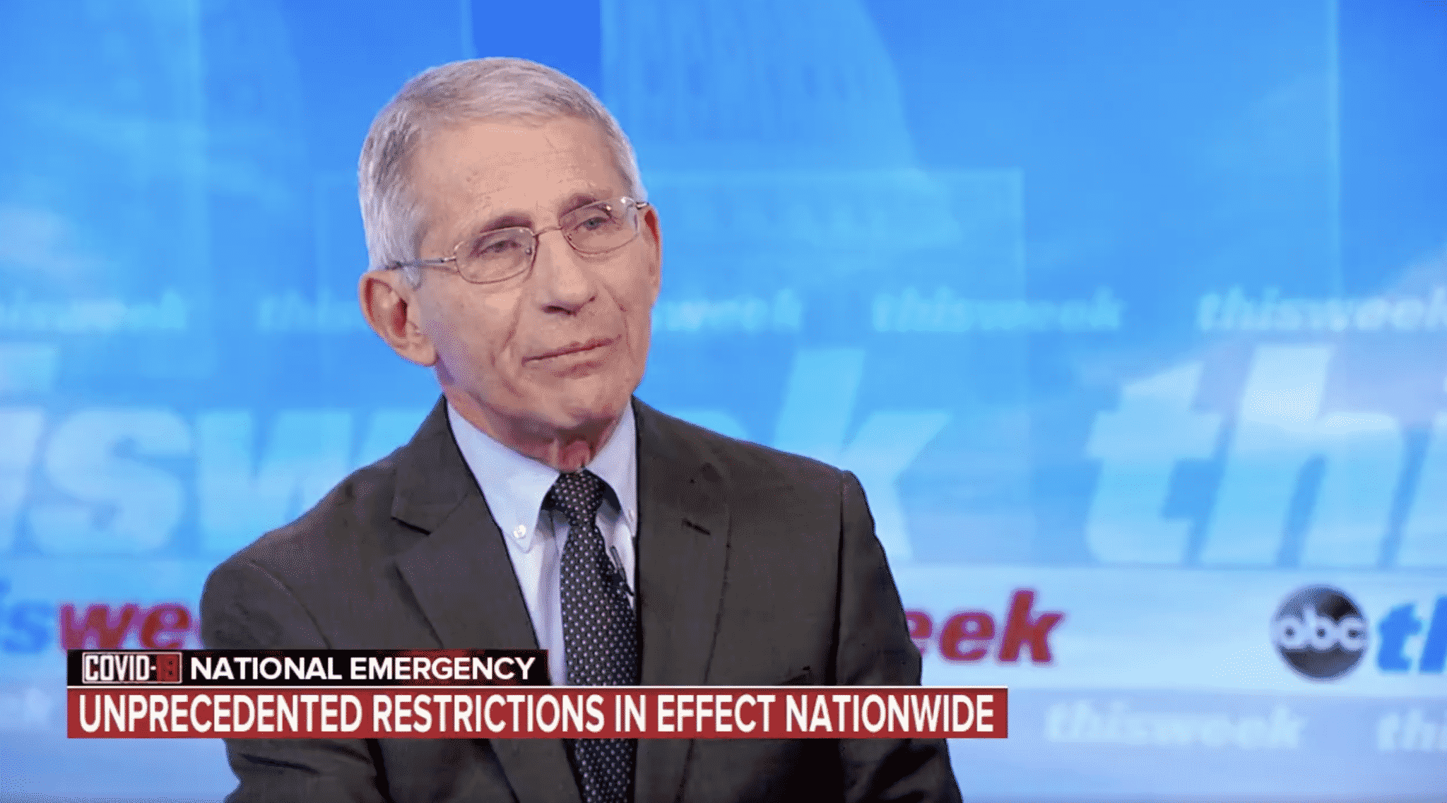 Fauci Doubts U.S. Will See Domestic Travel Restrictions ‘in the Immediate Future’