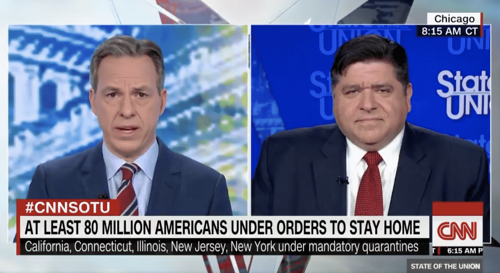 Pritzker Claims States Are Competing for Medical Supplies: ‘It’s a Wild West’