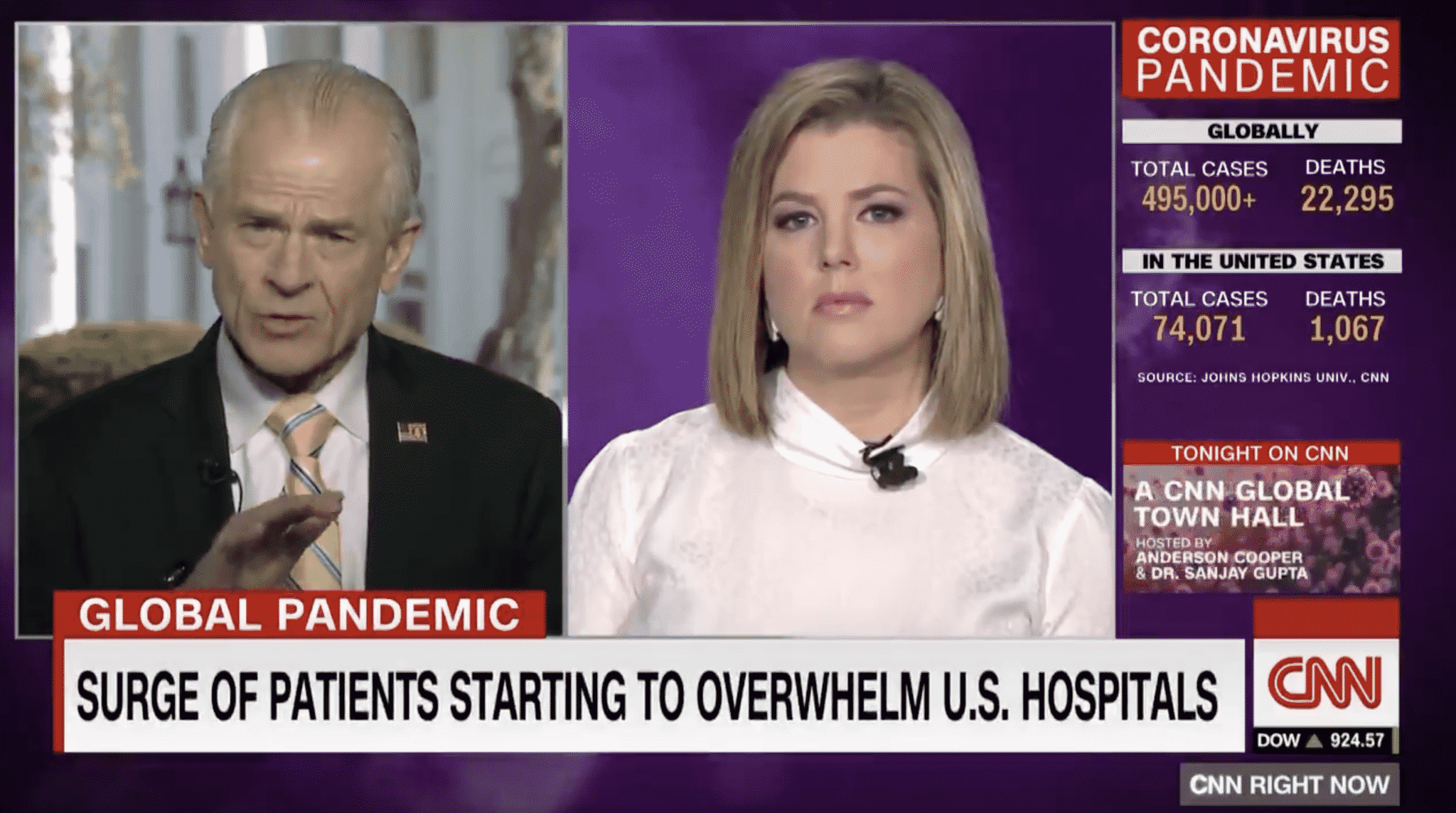 WH Trade Adviser Warns Those ‘Hoarding’ Medical Supplies: ‘President Trump Will Not Tolerate That’