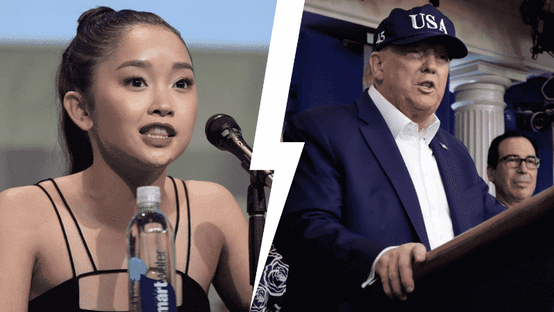 ‘How Dare You’: Actress Lana Condor Shreds Trump for Using the Term ‘Chinese Virus’