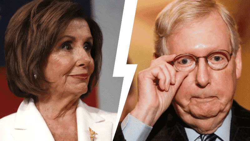 Pelosi Calls McConnell’s Coronavirus Relief Proposal a ‘Non-Starter’