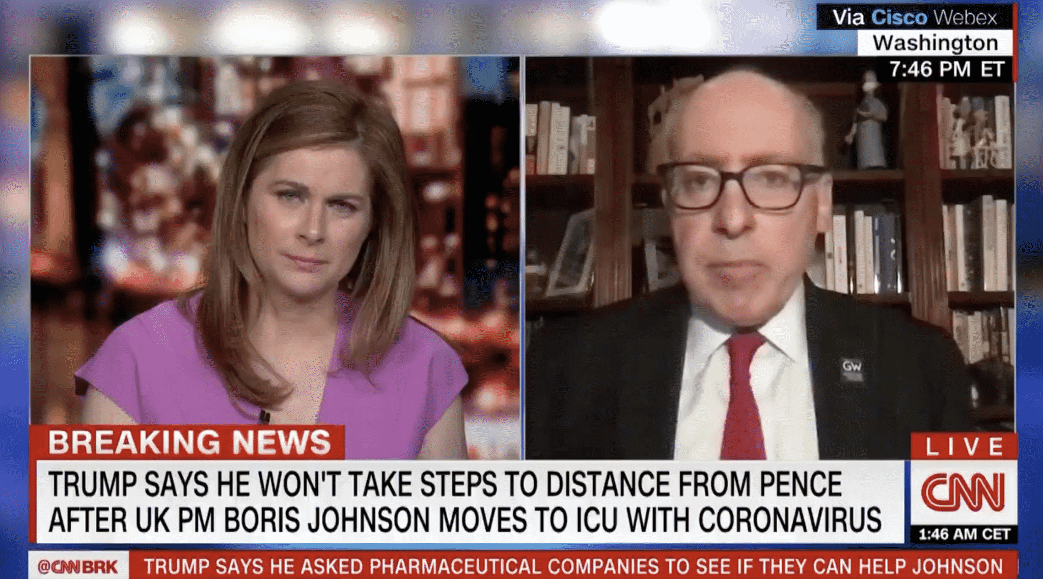 Former White House Medical Adviser Suggests Trump Should Be on ‘Lockdown’