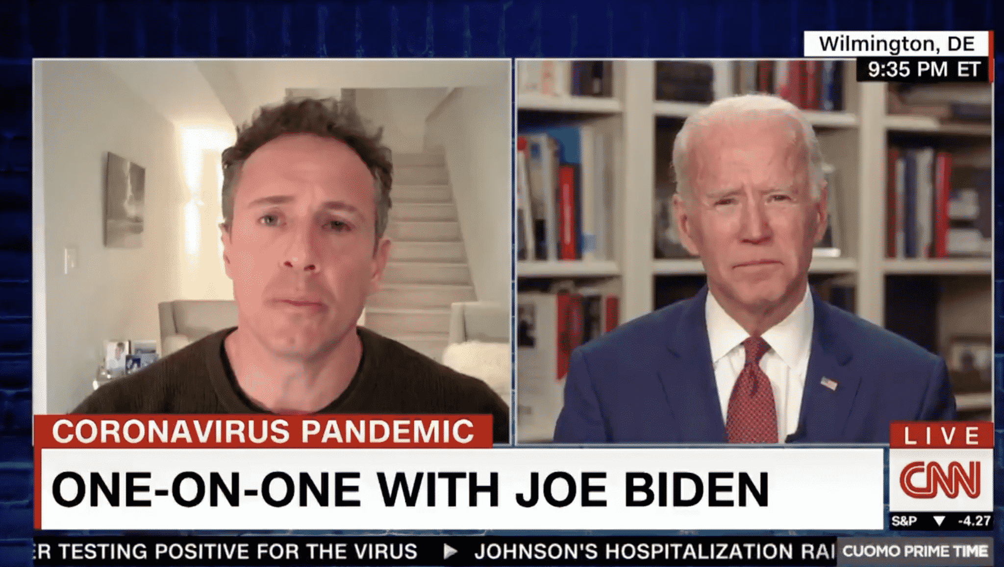 ‘Democracy Has to Continue’: Biden Says Postponing the Election Is Not an Option