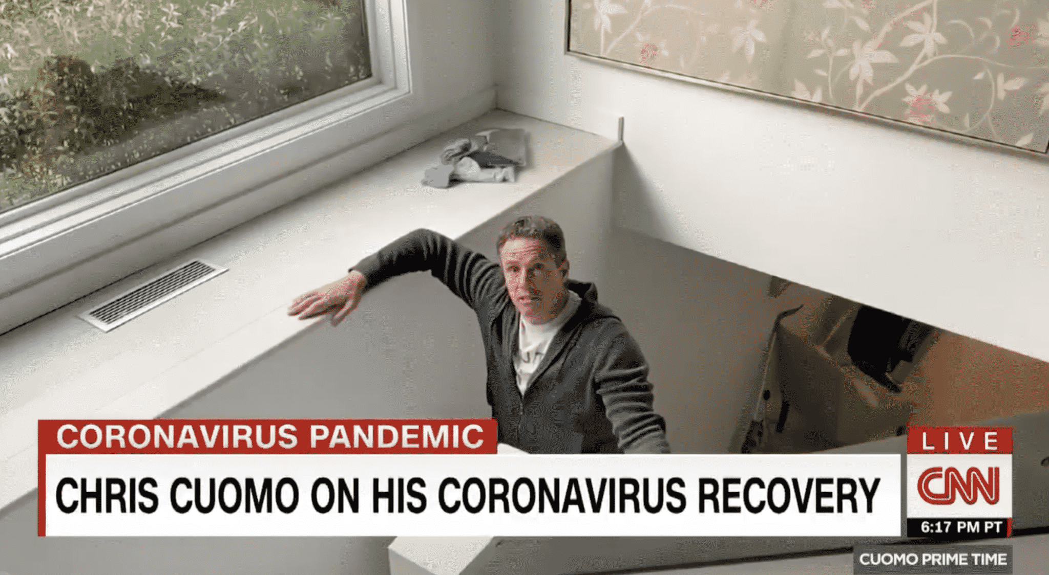 Chris Cuomo Cleared by CDC and Emerges From Coronavirus Quarantine