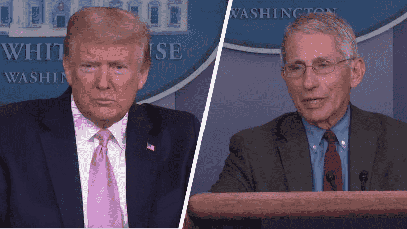 Trump Retweets Account Calling for Fauci to Be Fired
