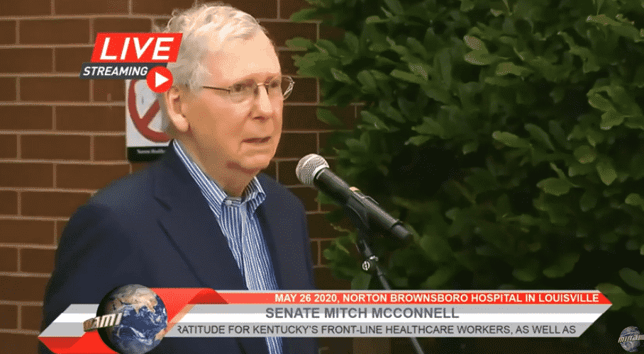 McConnell Projects Stimulus Discussion Will Resume ‘in the Next Month or So’