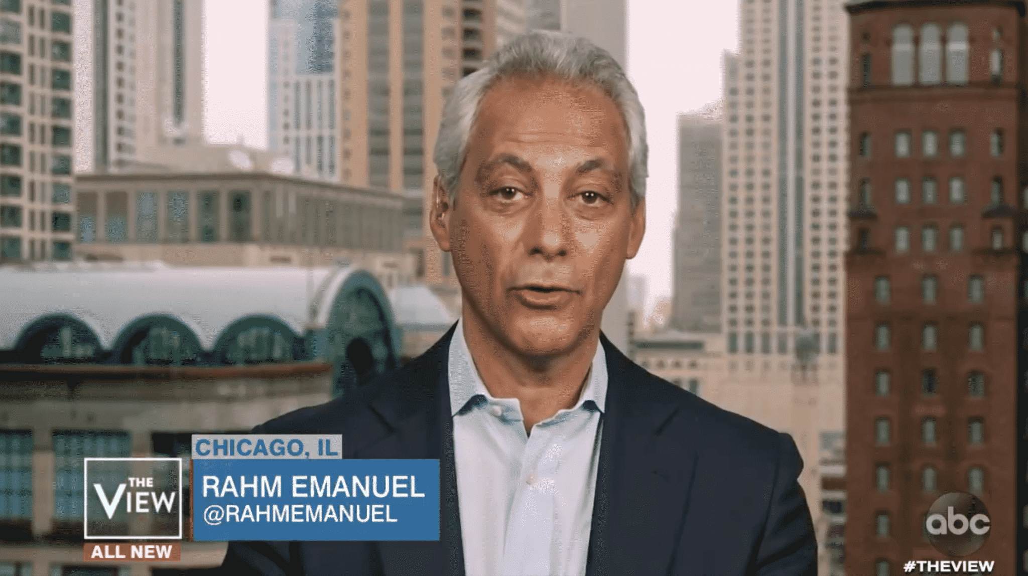 ‘He Said What He Said’: Rahm Emanuel Weighs in on Obama’s Criticism of Trump