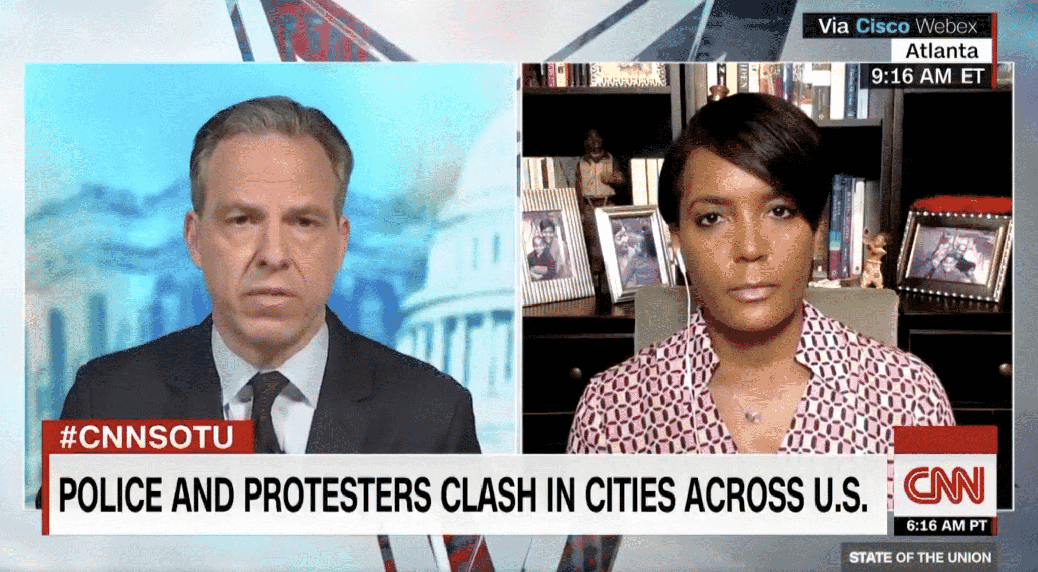 Atlanta Mayor Urges Trump to ‘Just Stop Talking’ About the George Floyd Protests