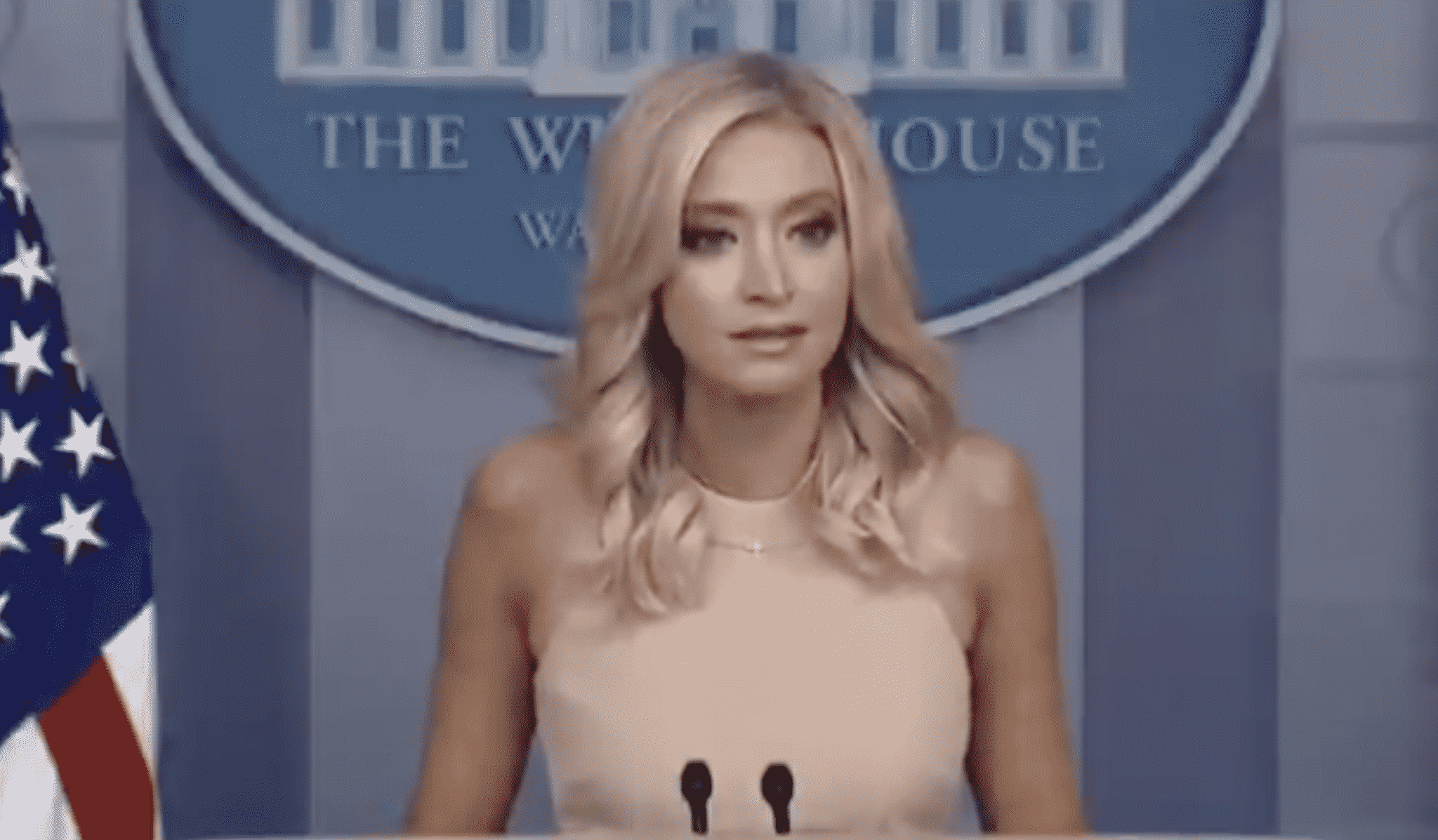 Kayleigh McEnany Says It Is Trump’s ‘Decision Whether to Wear a Mask’