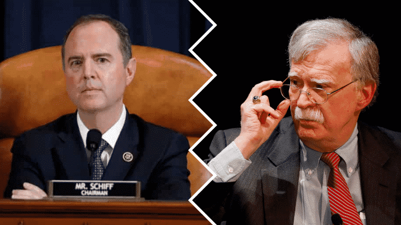 Schiff Says Bolton Withheld Evidence ‘Directly Relevant’ to Impeachment