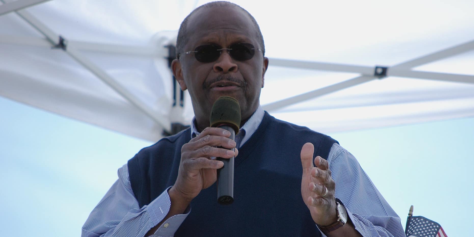Trump Surrogate Herman Cain Hospitalized With COVID-19 After Trump Rally