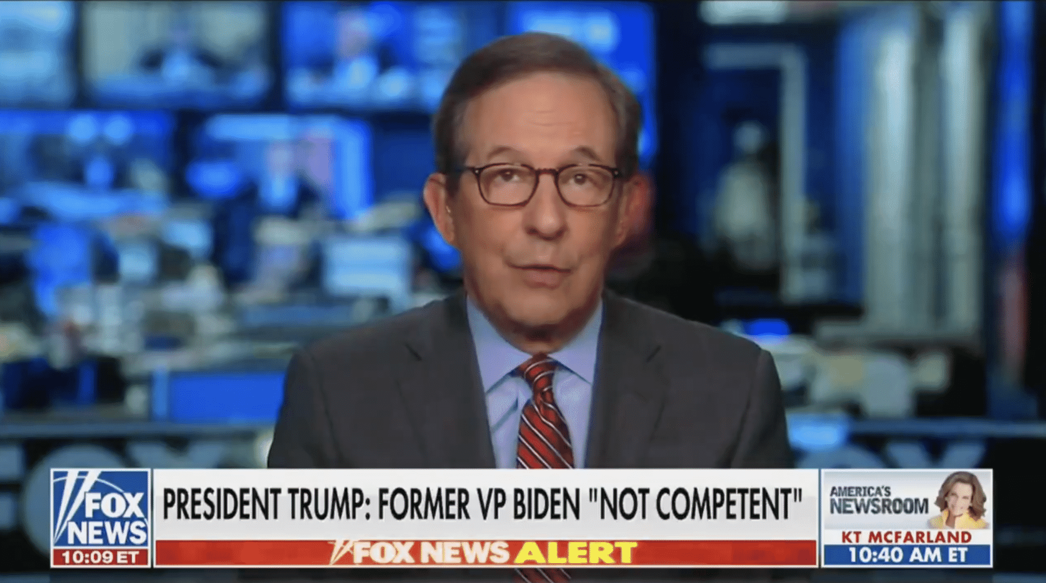 Chris Wallace Says Biden Needs to Answer Tough Questions Like Trump