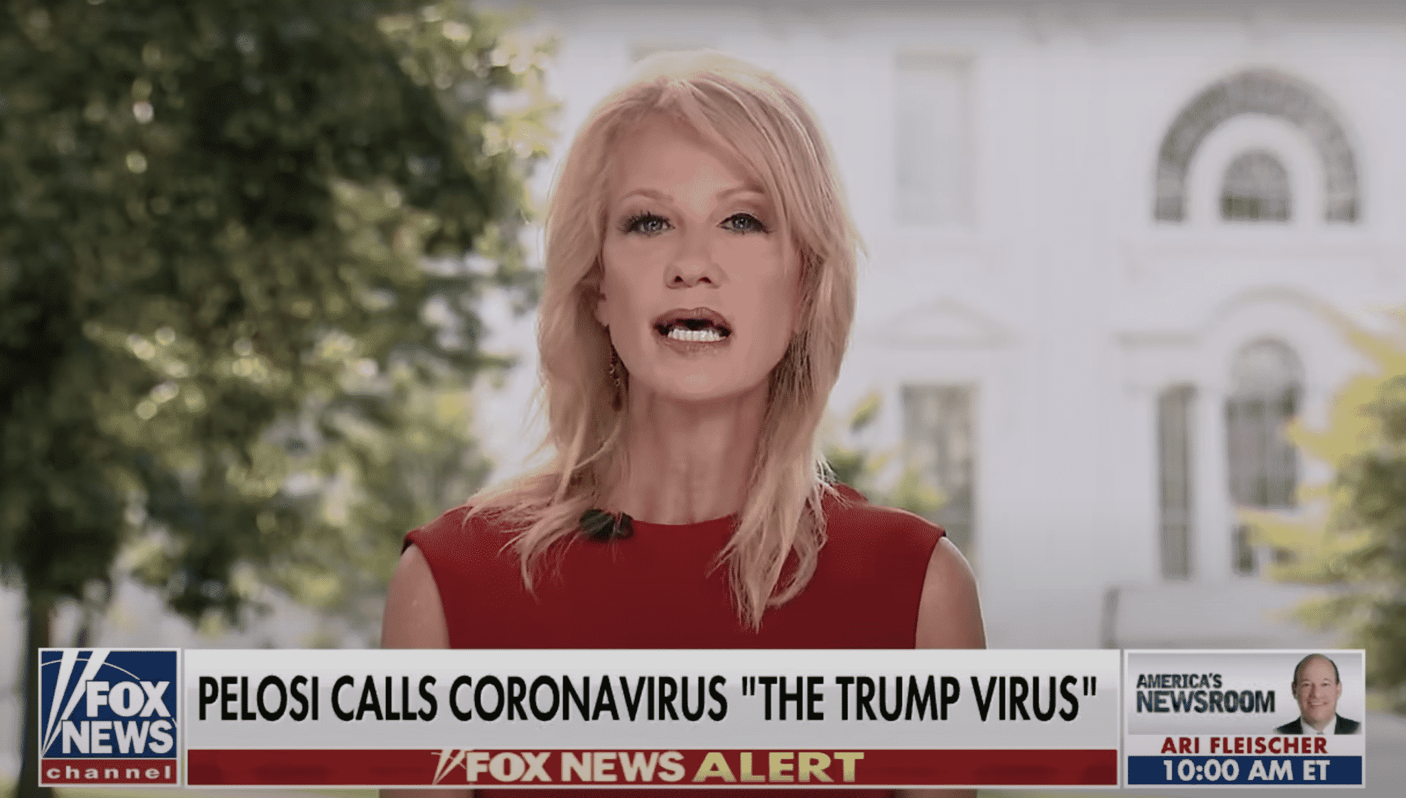 Conway Reacts to Pelosi’s ‘Trump Virus’ Comment: ‘There’s Really No Time for Her Petty Partisan Politics’