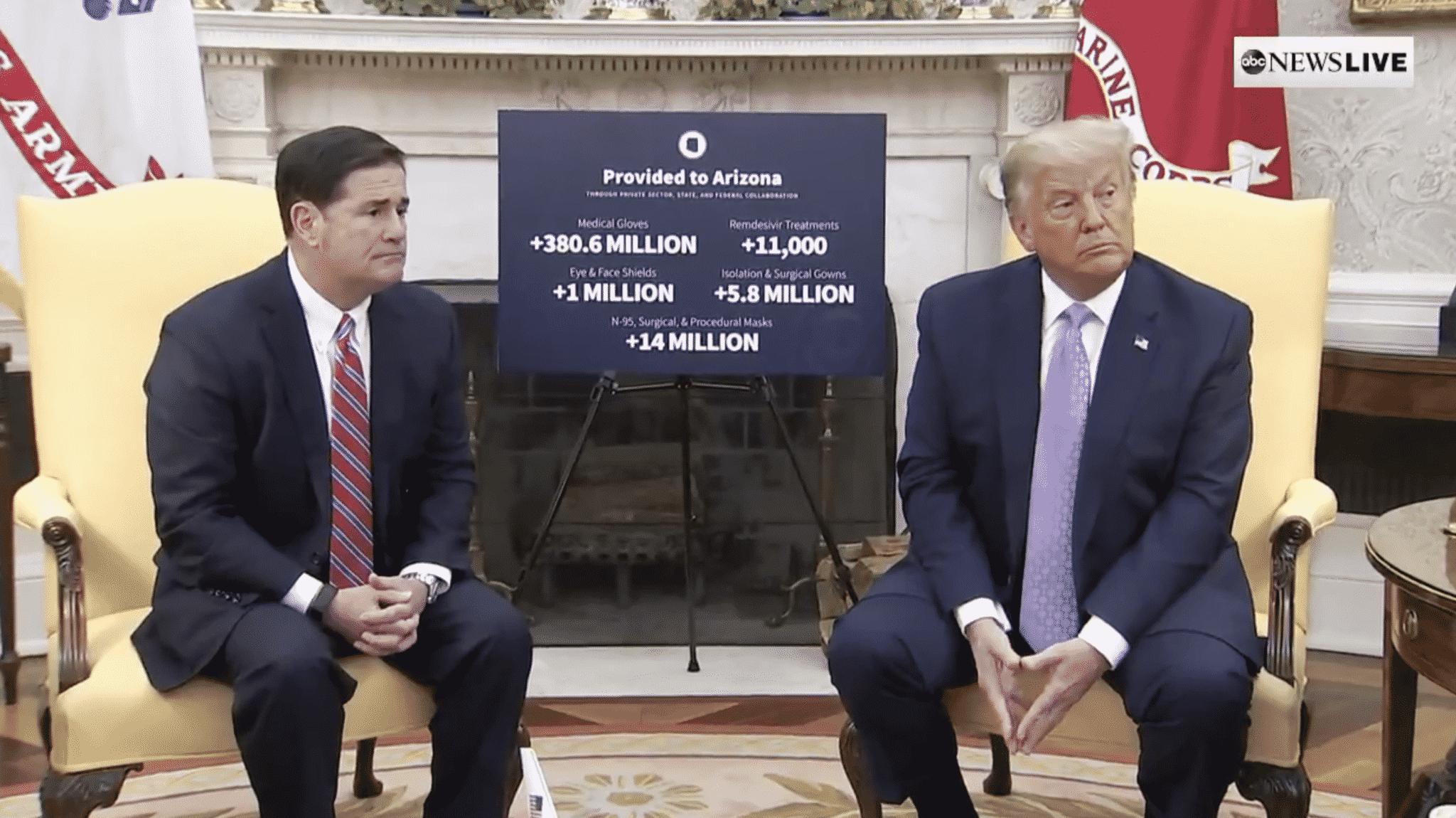 Arizona Gov. Doug Ducey Voices Support for Mail-In Voting During Meeting With Trump
