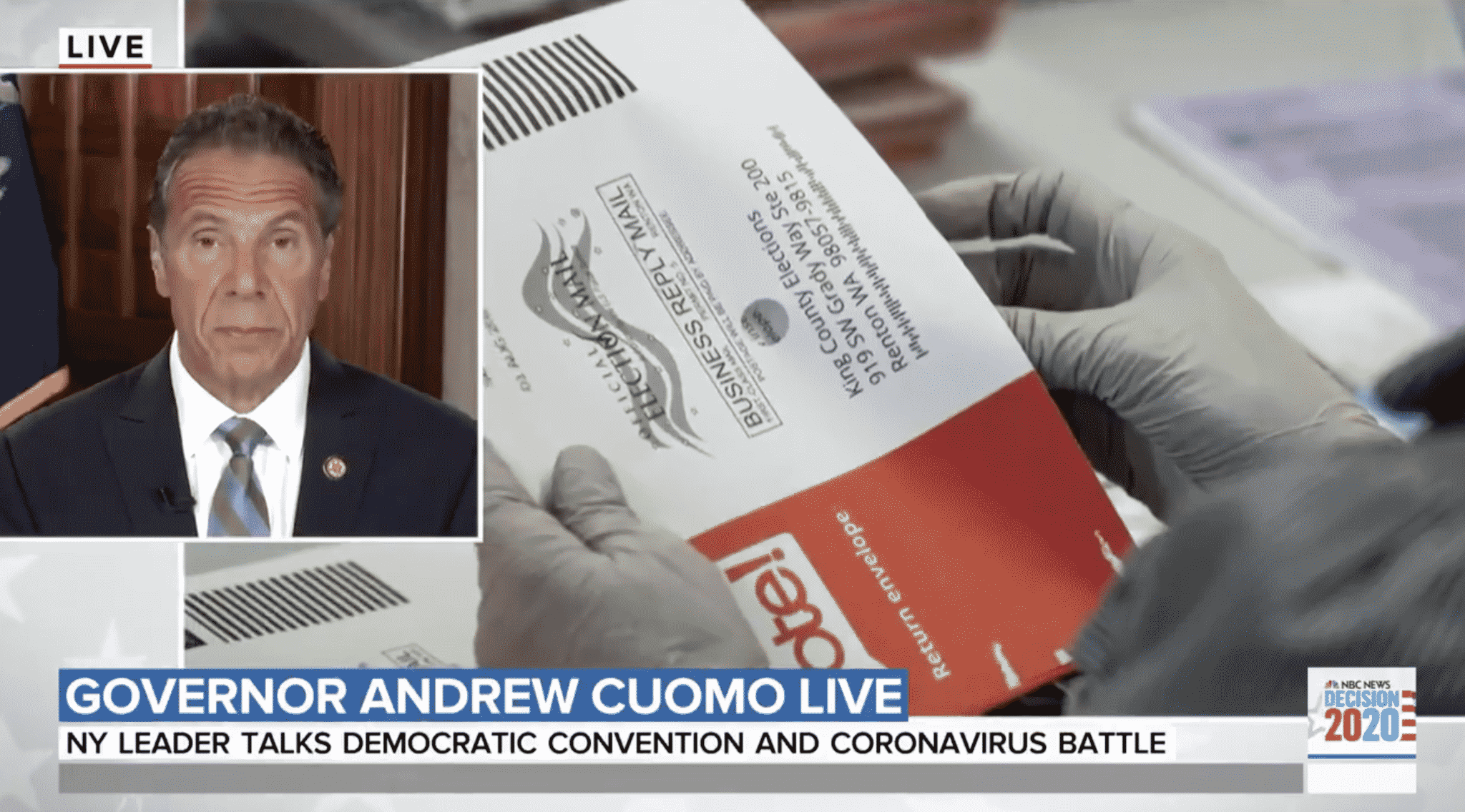 Cuomo Suggests Trump Criticizes Mail-In Voting Because He Is ‘Anticipating’ Losing the Election