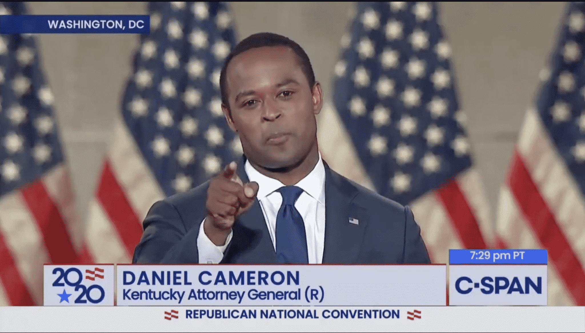 In RNC Speech, Kentucky Attorney General Slams Biden’s Past Comments: ‘I Am Not in Chains’
