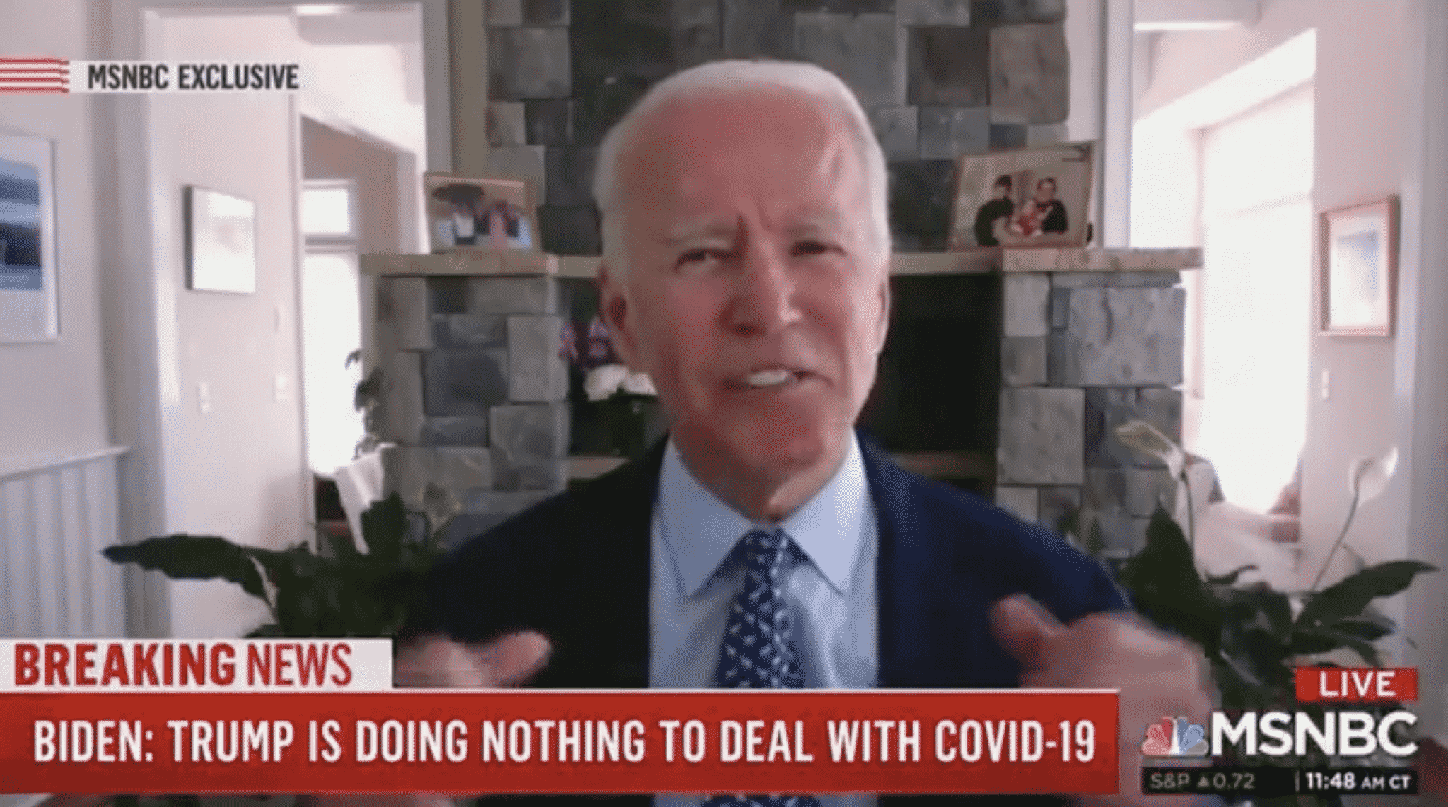 Biden Slams Trump for Viewing Violence Amid Protests as a ‘Political Benefit’