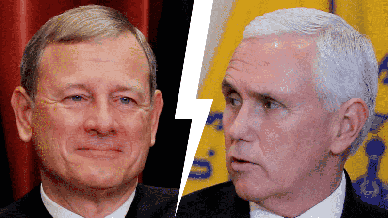 Pence Swipes at Chief Justice John Roberts: ‘A Disappointment to Conservatives’