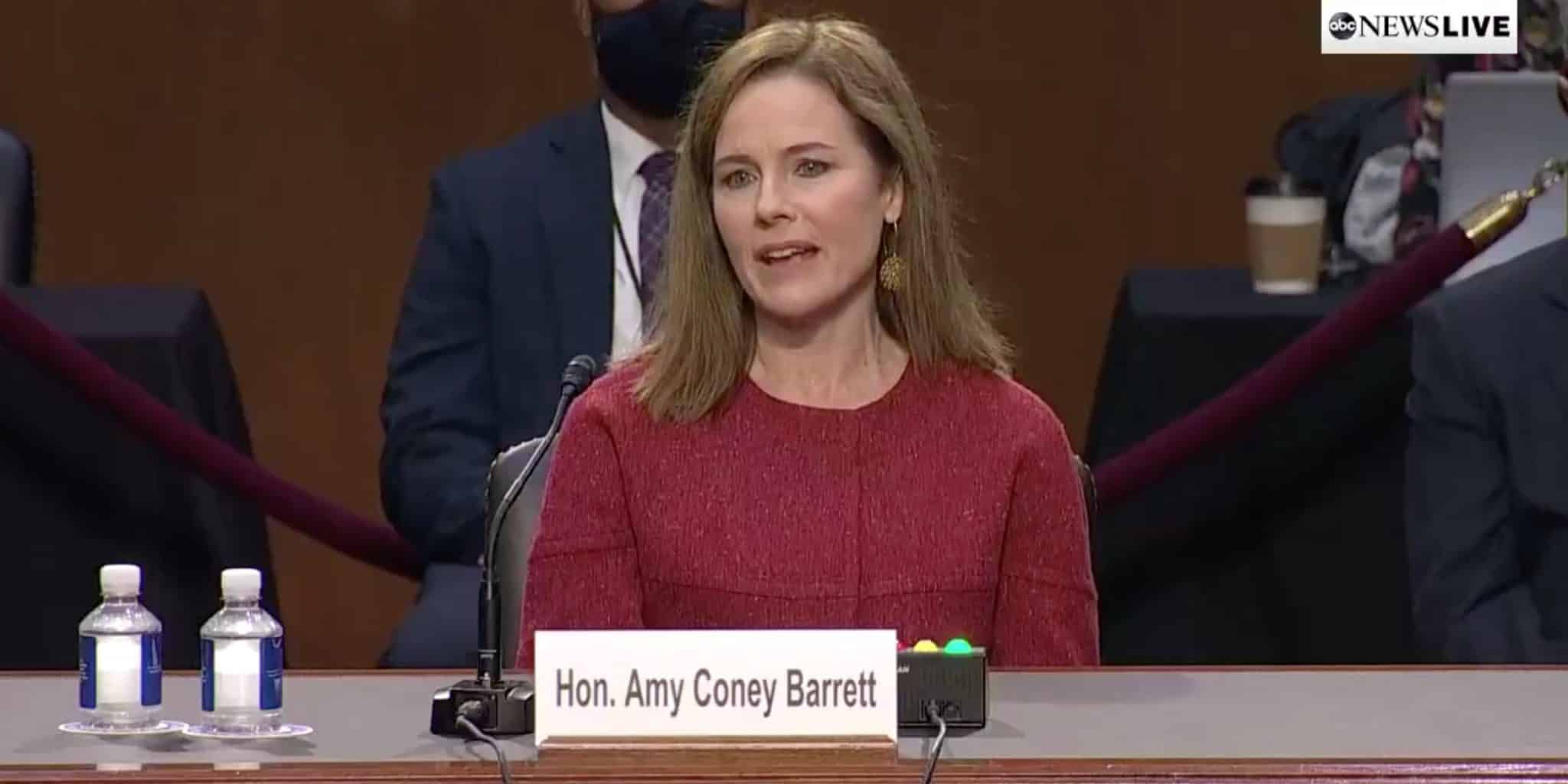 Amy Coney Barrett Declines To Give an Answer on if Roe V. Wade Was Wrongly Decided