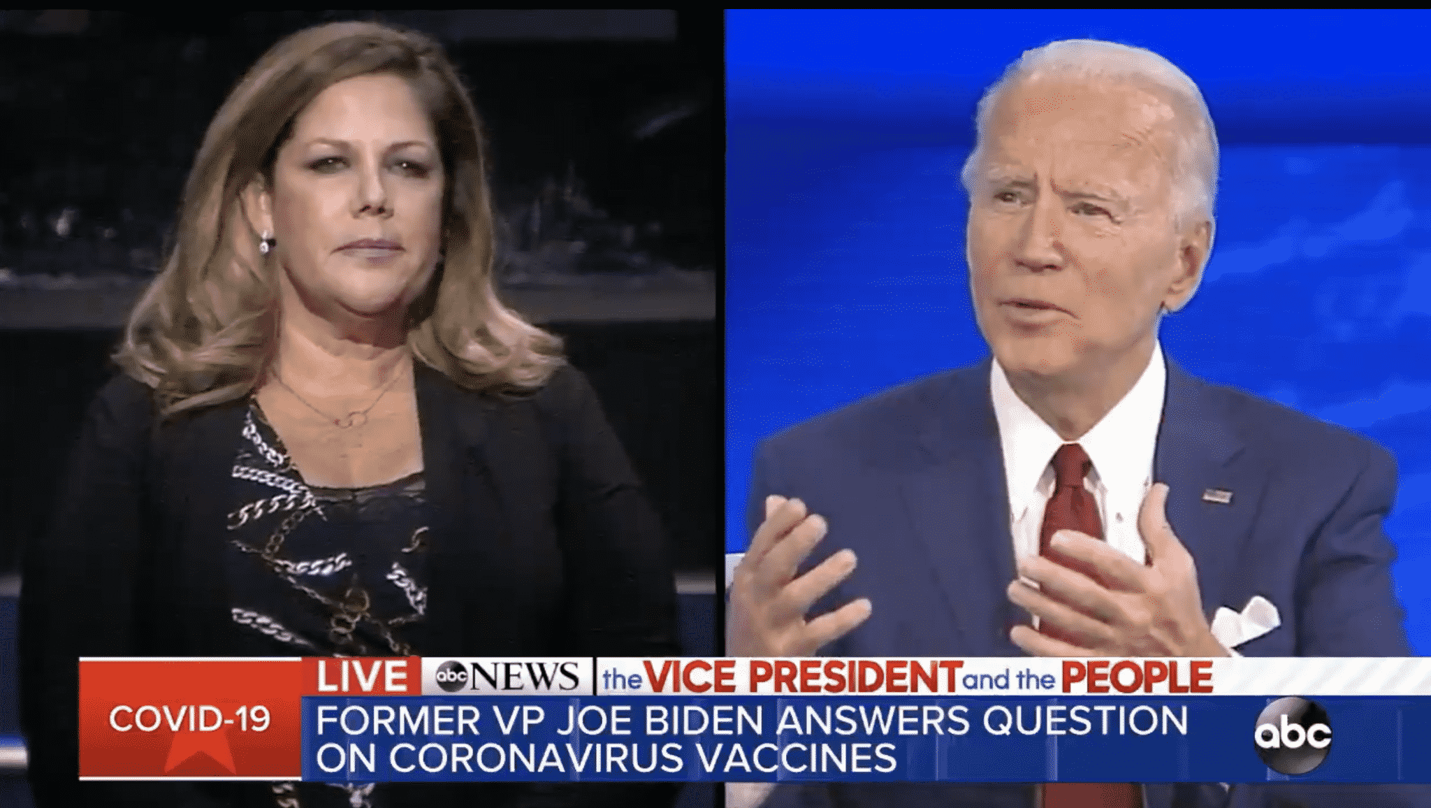 Biden Tells Voter He Would Take a COVID-19 Vaccine Approved Under Trump if Scientists Support It