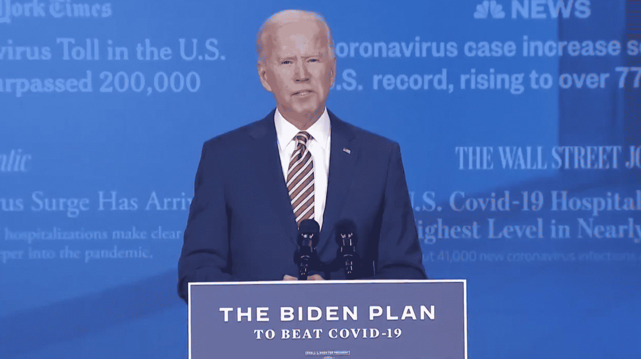 Biden Accuses Trump of Attempting to ‘Go on Offense’ for COVID-19