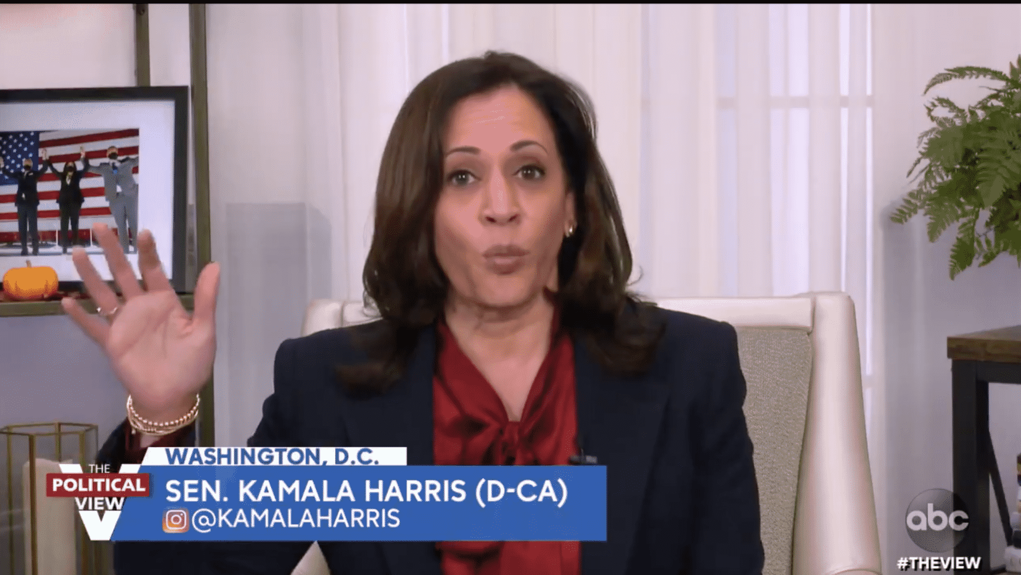 Harris: Under Biden Admin, DOJ Will Not Conduct Itself ‘as the Personal Lawyer of the President’