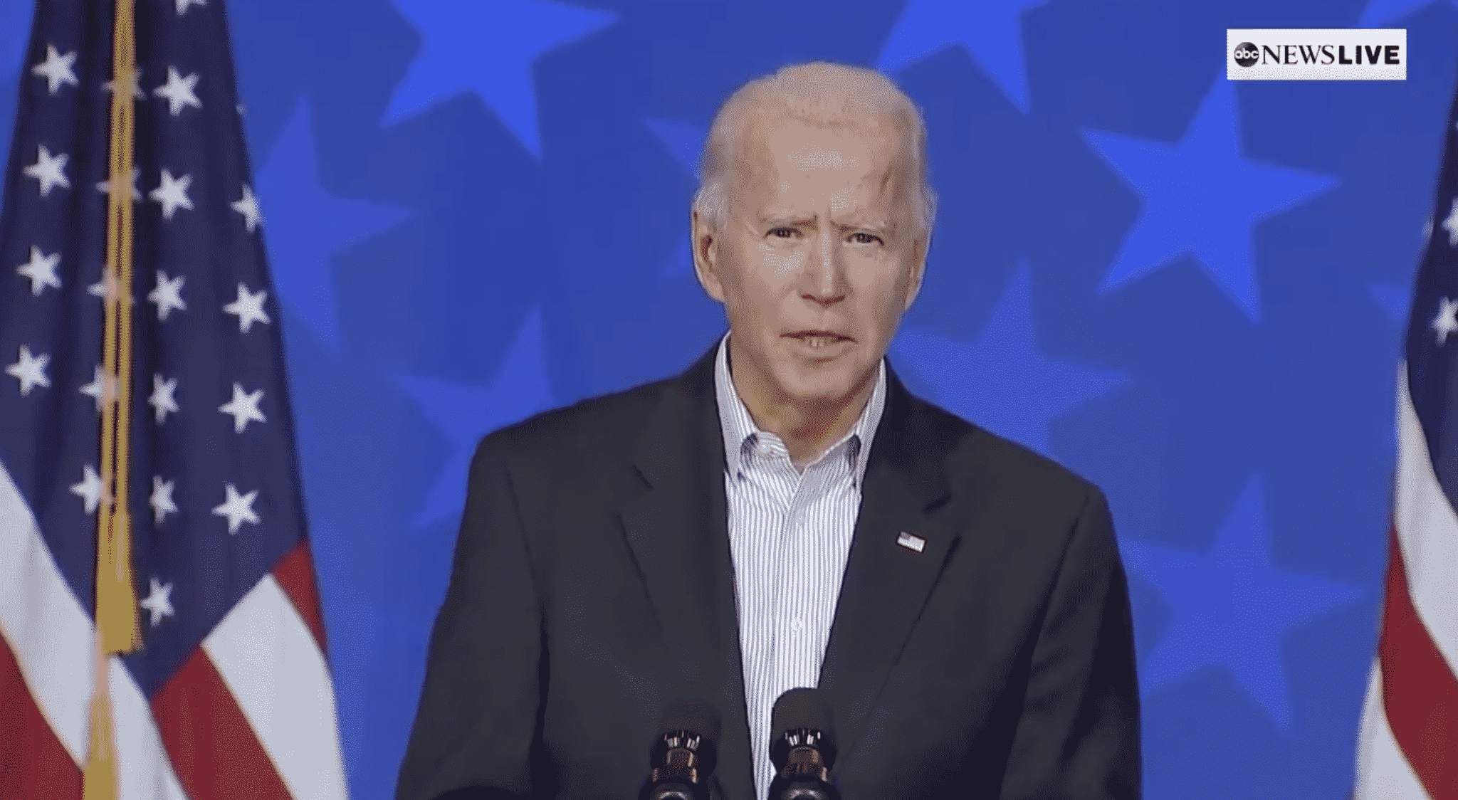 Biden Implores Americans to ‘Stay Calm’ While Ballots Are Still Being Counted