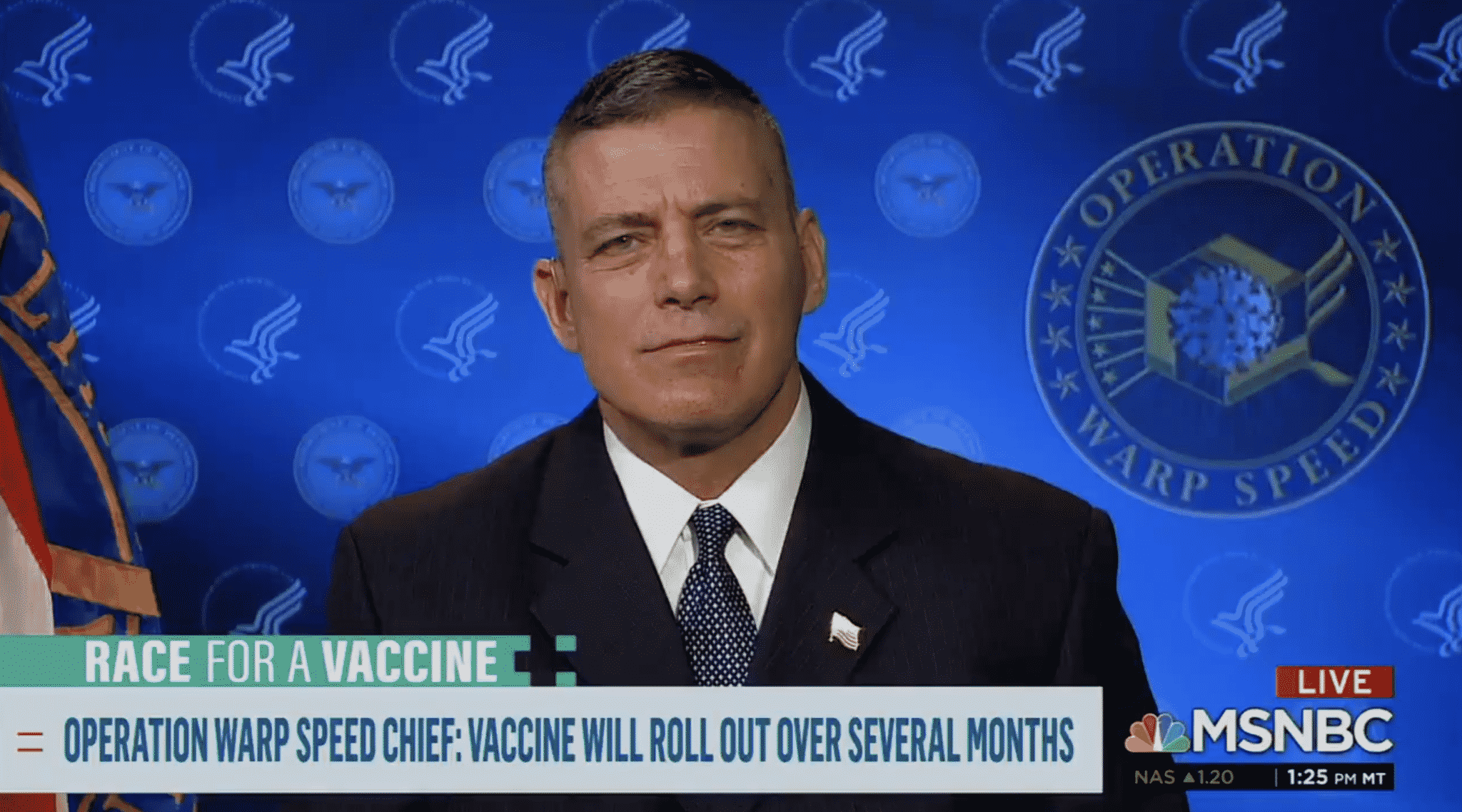 Operation Warp Speed Official: ‘100 Percent’ of Americans Who Want a Vaccine Will Able To Get Vaccinated by June