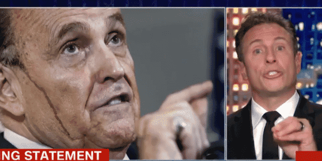 CNN’s Chris Cuomo: Rudy Giuliani ‘Became a Metaphor for the Campaign Melting Into a Dark Puddle of Deception’