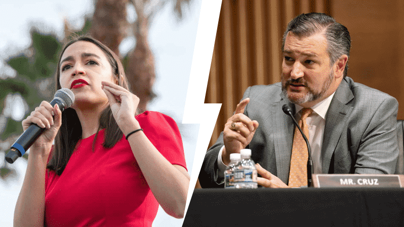 Ocasio-Cortez Spars With Cruz Over Failure To Pass COVID-19 Relief Bill