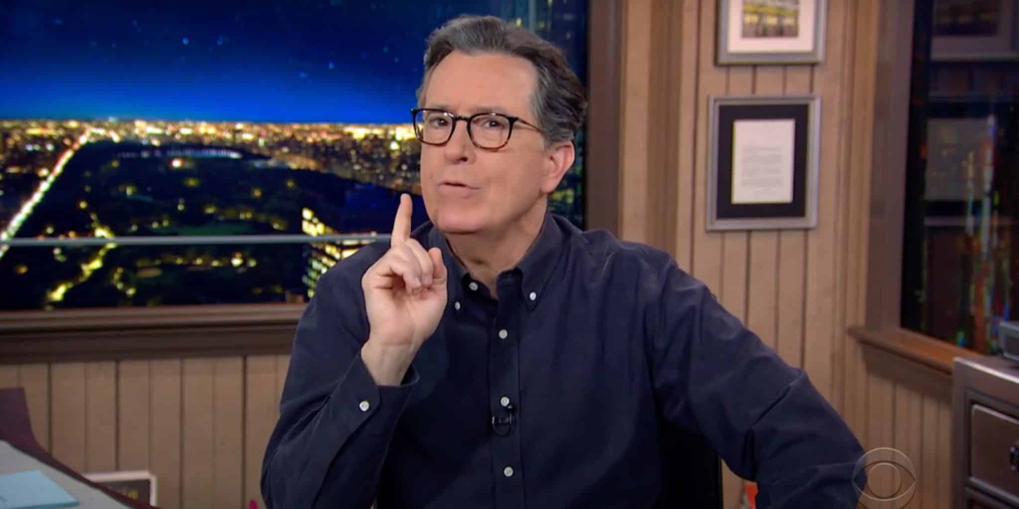 Stephen Colbert Shreds Trump’s 46-Minute Speech: A ‘Rambling Mass of Lies’