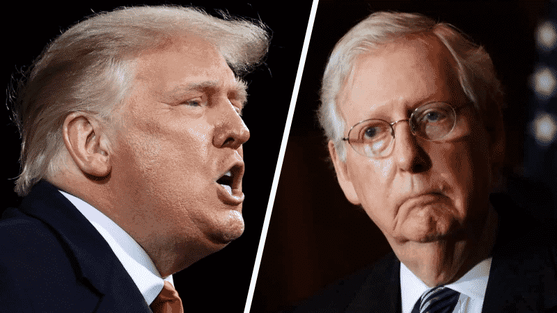 Trump Says McConnell and GOP Have To ‘Get Tougher’ or Potentially Lose the Republican Party