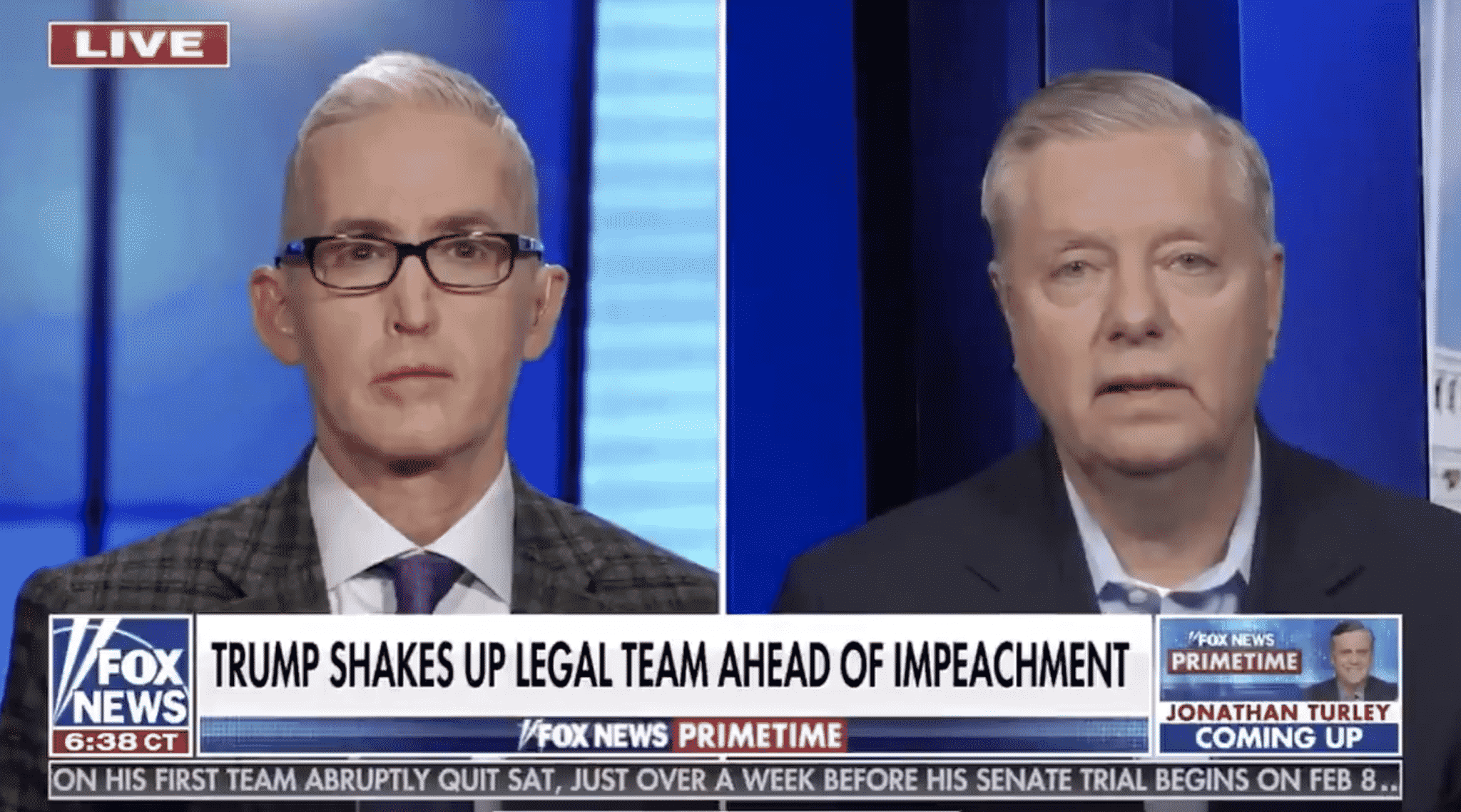 Graham Warns Against Calling Witnesses at Trump’s Impeachment Trial