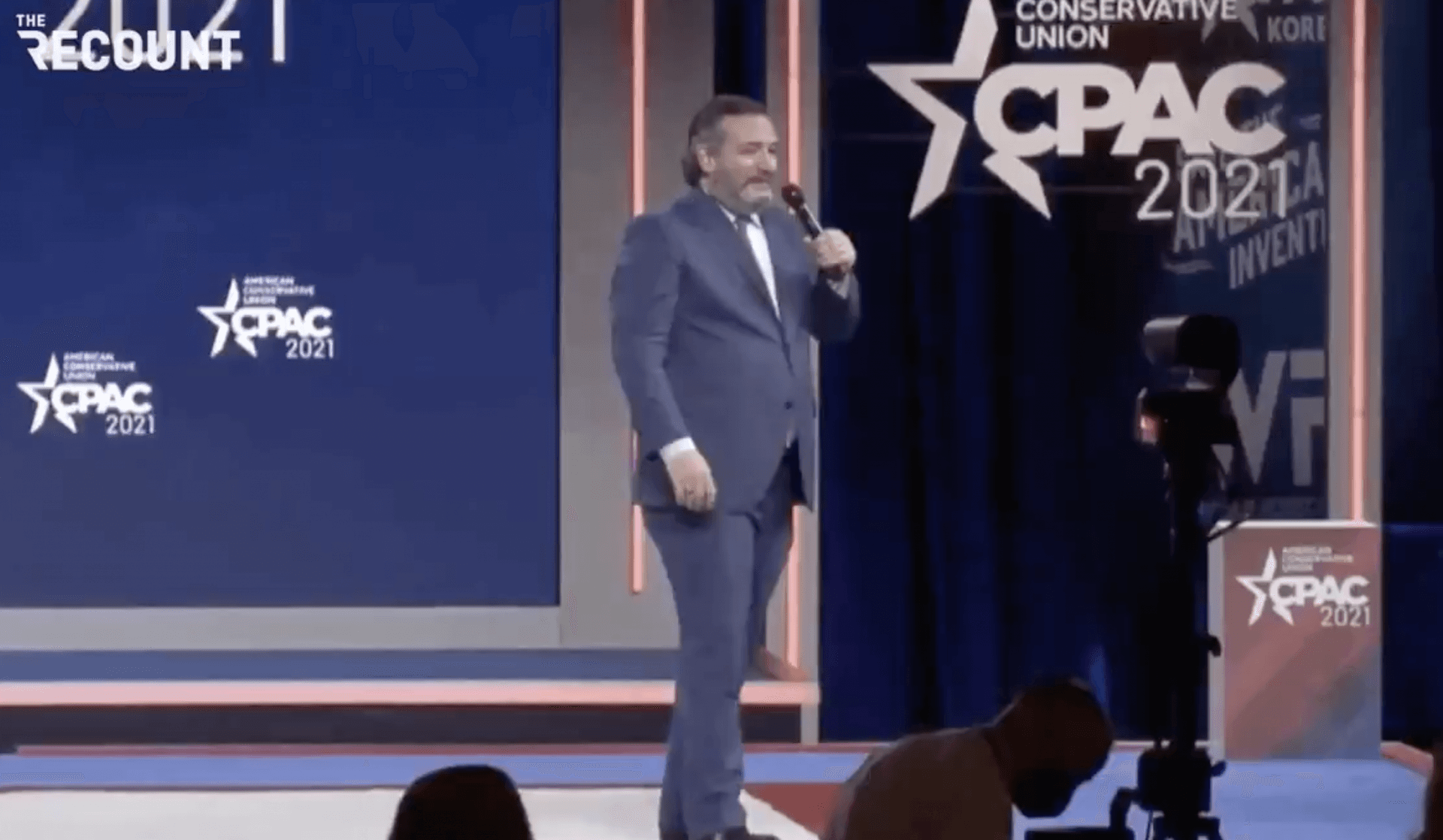 Cruz Jokes About His Trip To Cancun at CPAC