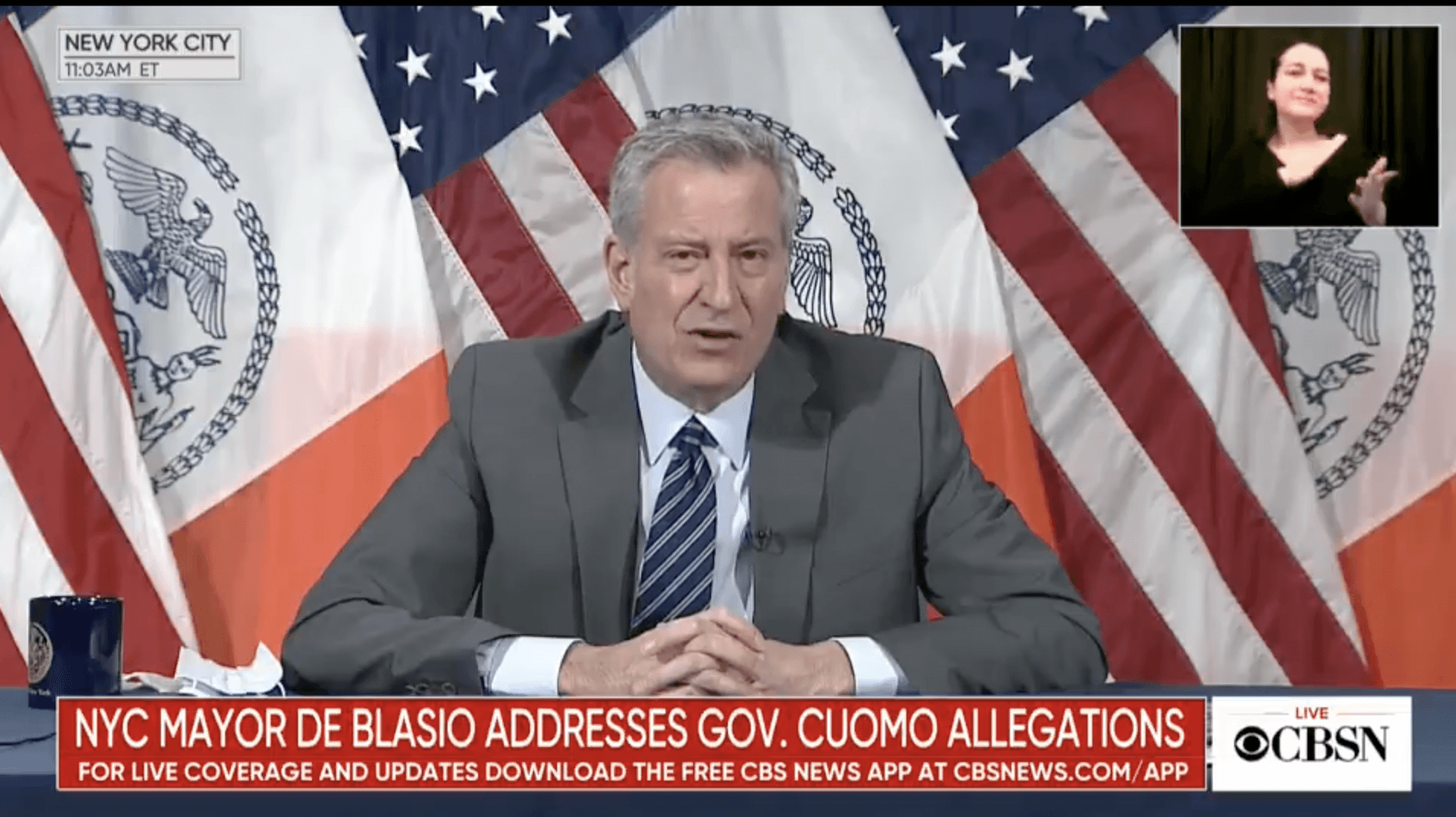 De Blasio Predicts ‘More Truth Will Come Out’ About Cuomo’s ‘Pattern of Abuse’