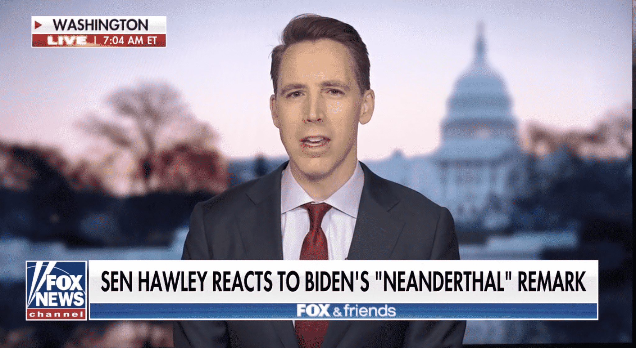 Hawley Sarcastically Calls Biden ‘Mr. Unity’ After His Remarks on States Lifting COVID Restrictions