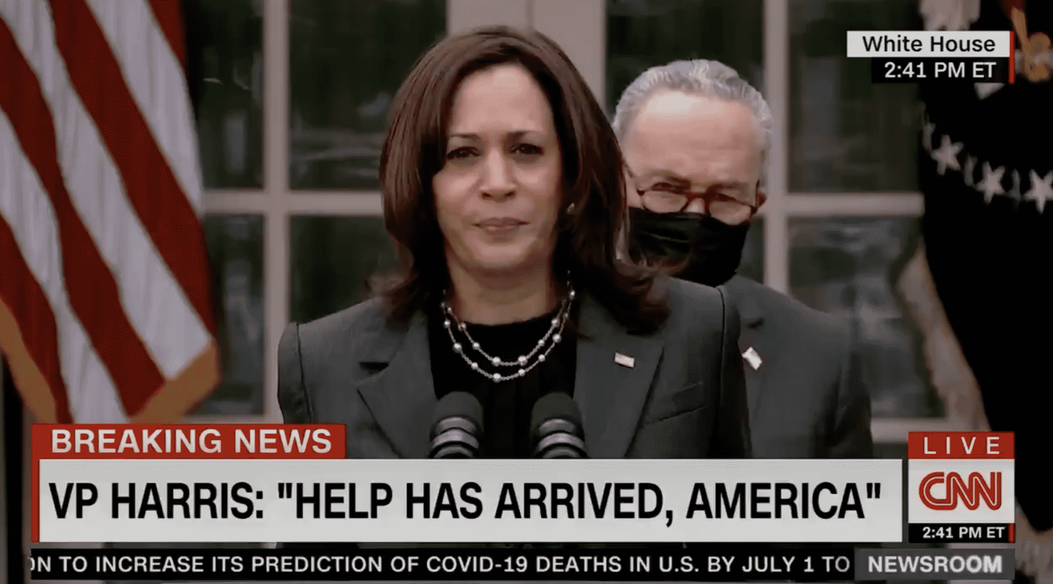 Harris Calls Biden’s Empathy ‘a Trademark’ of His Presidency