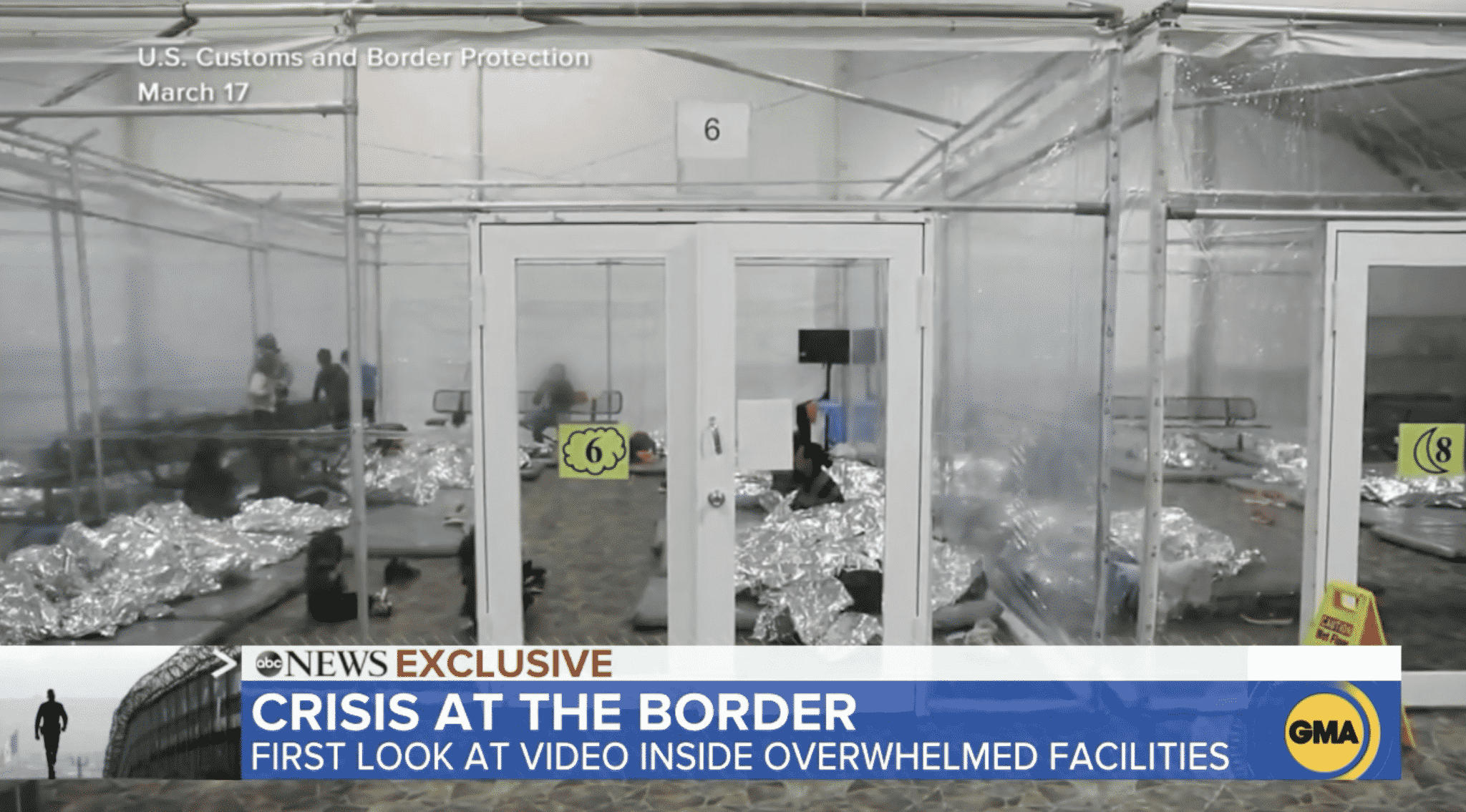 ABC News Receives First Look at Videos of Migrant Facilities Released by Biden Admin