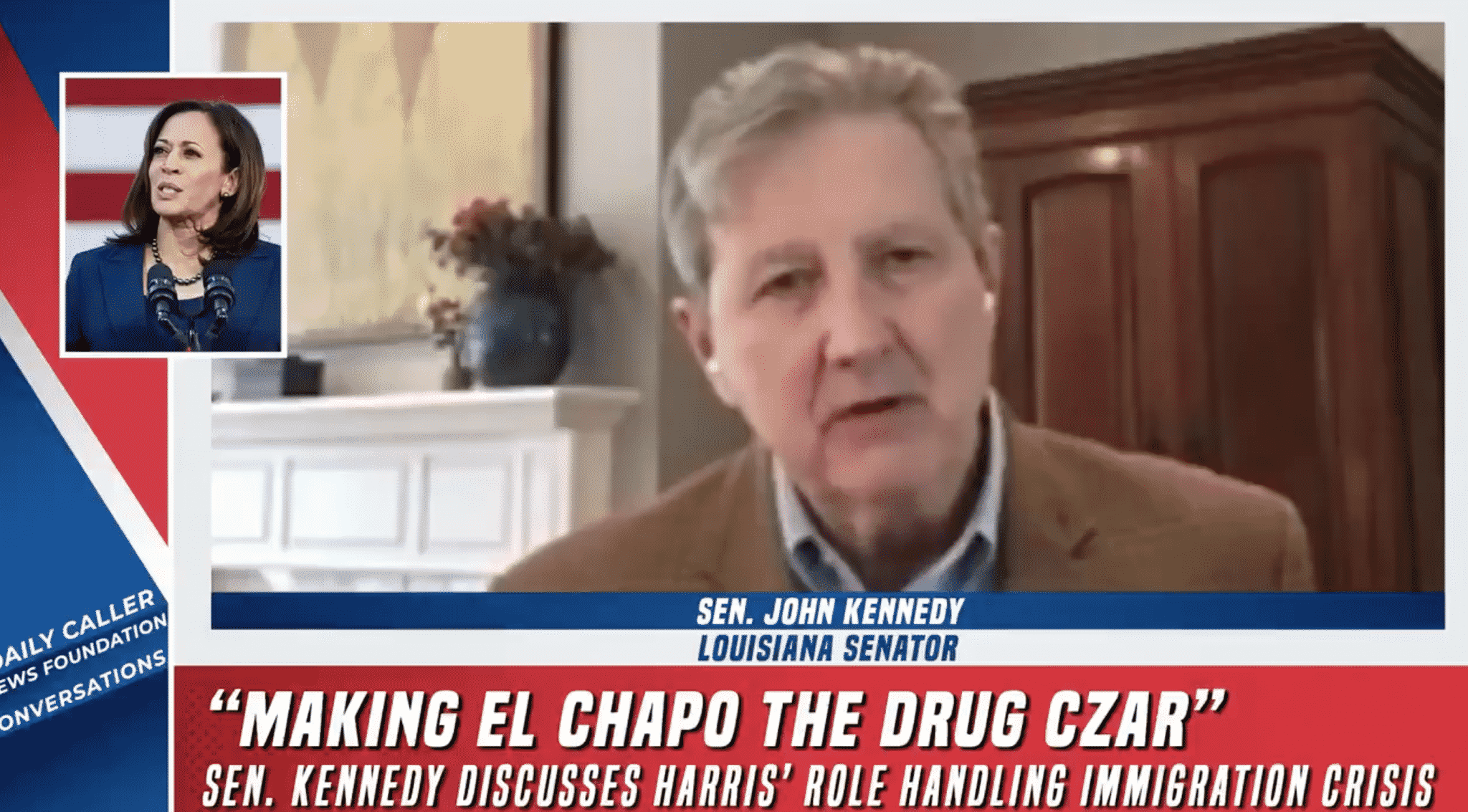 Kennedy Rails Against Biden for Putting Harris in Charge of Migrant Influx on Southern Border