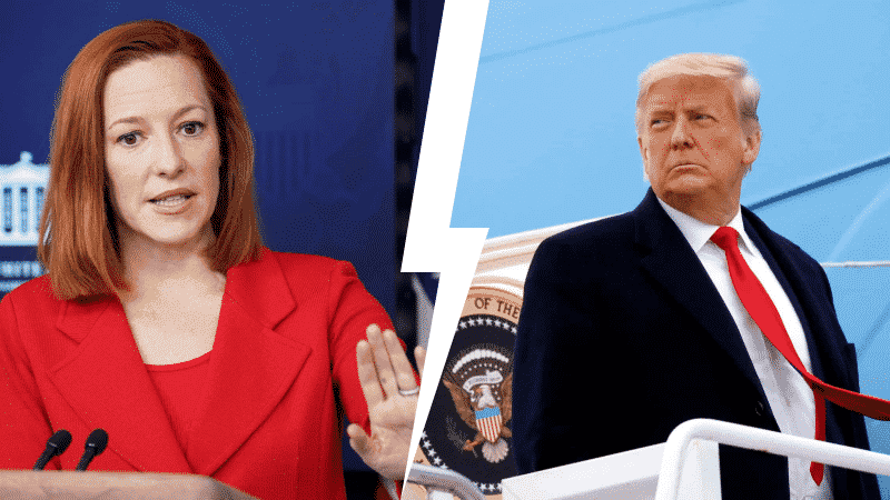 Psaki Swats Down Any ‘Advice’ From Trump on Immigration Policy