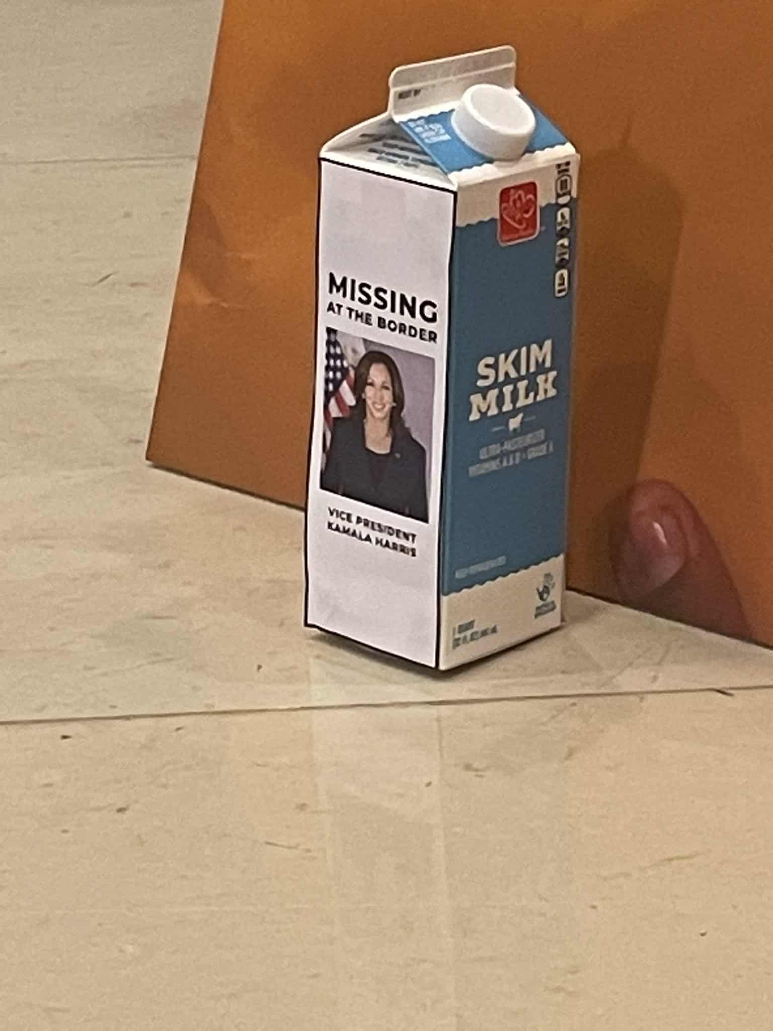 Commentary: House Republicans Roast AWOL Kamala Harris Using Just a Milk Carton