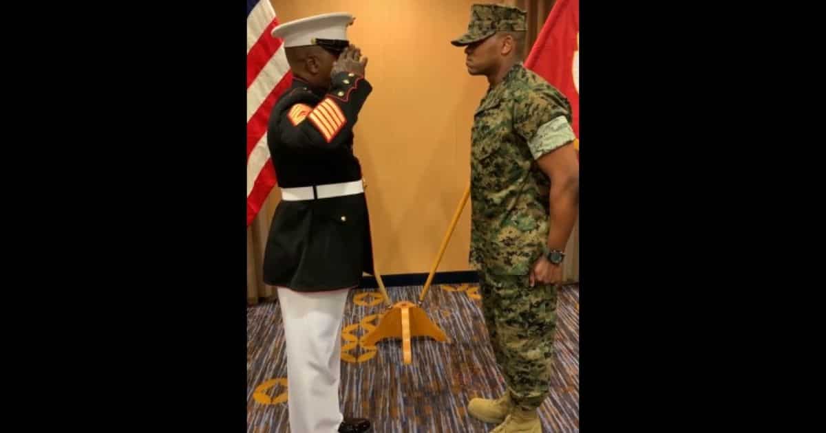 Commentary: Viral Salute Video Shows Marine Giving Son His Very First Salute as an Officer