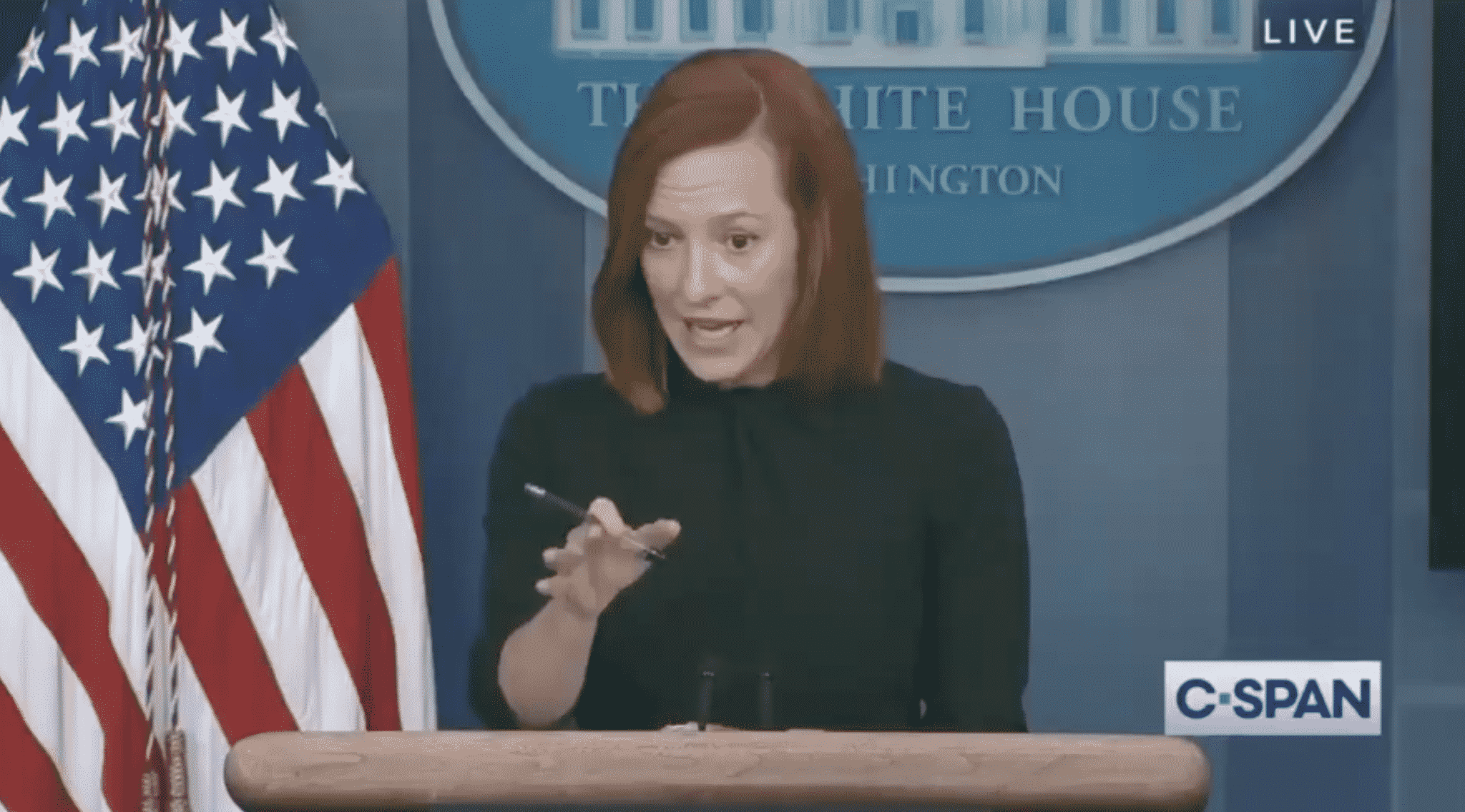 Fox News’ Peter Doocy Presses Psaki on Video of Children ‘Being Thrown Over’ the Border Wall