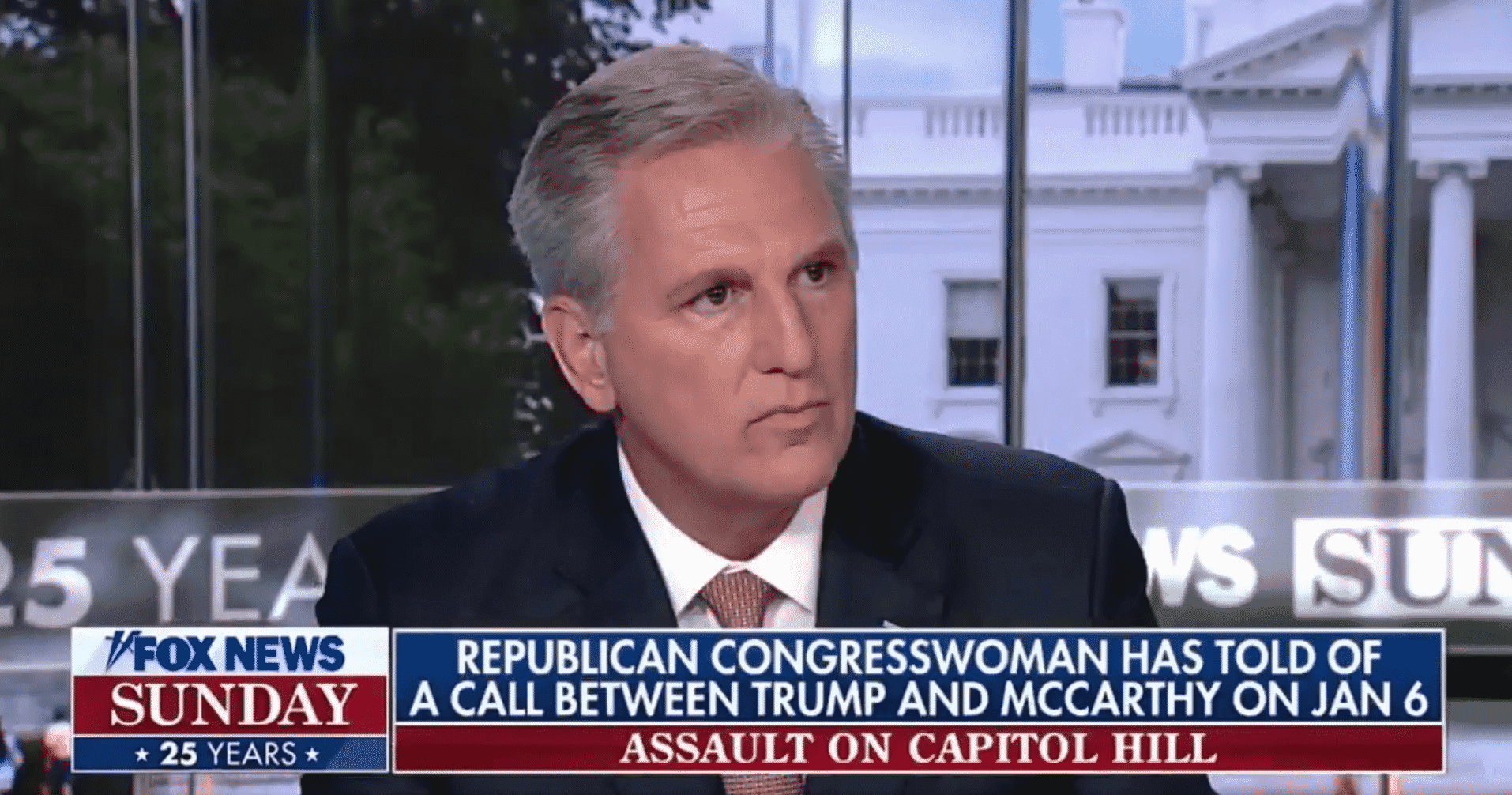 McCarthy Pressed on Whether Trump Told Him Protesters Were ‘More Upset About the Election Than You Are’ on 1/6