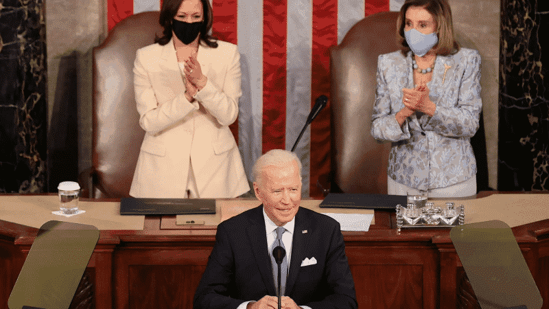 Polls Show Majority Felt Optimistic After Biden’s Address To Congress